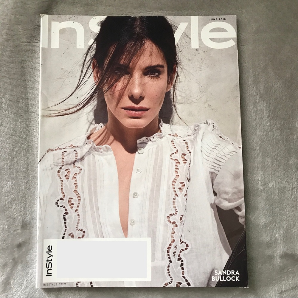InStyle Magazine, June 2018, Sandra Bullock